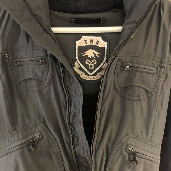 TNA grey jacket size small - Picture 2 of 5